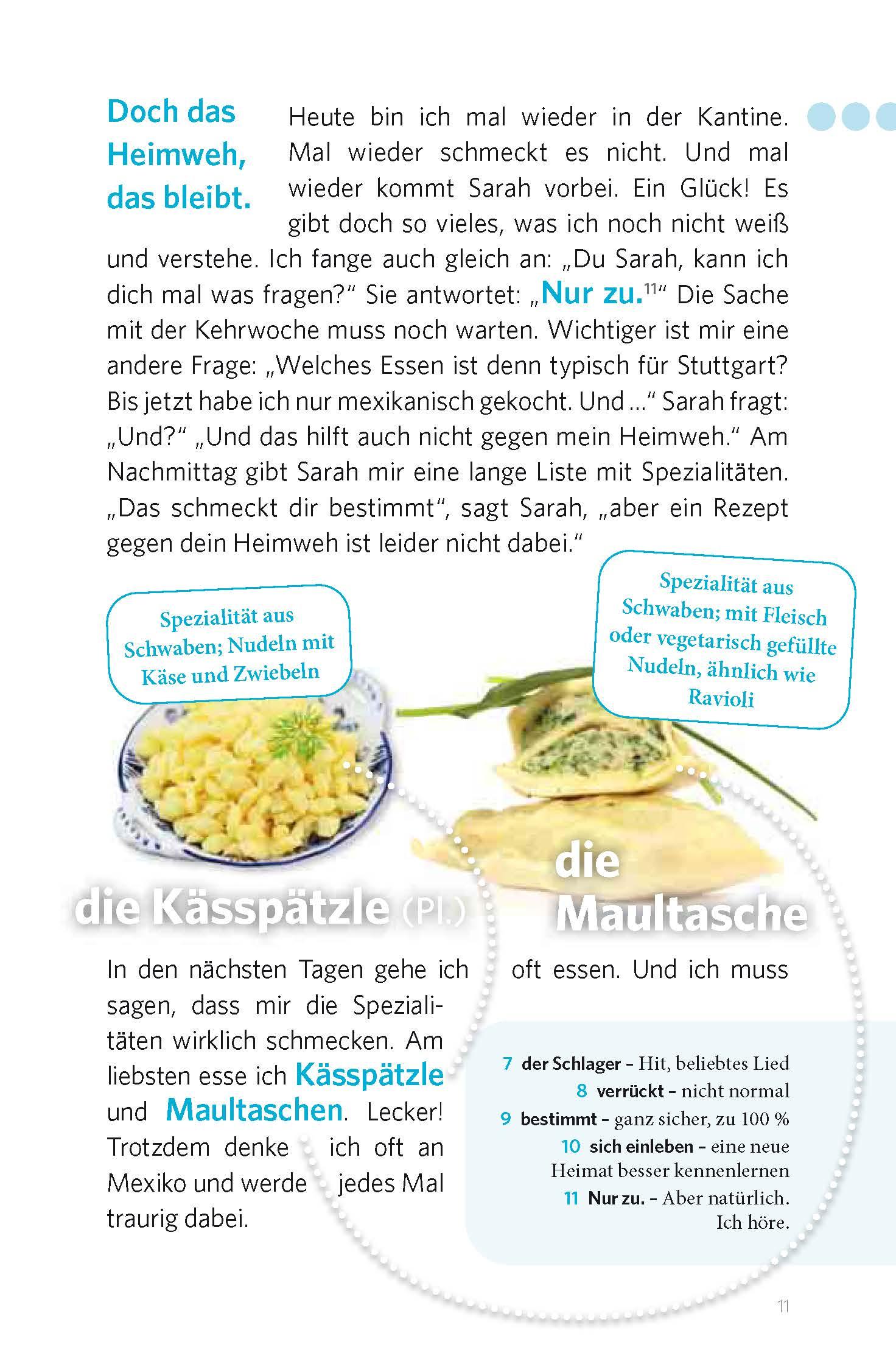 Beispielinhalt (Bild) PONS 40 Kurzgeschichten Deutsch als Fremdsprache