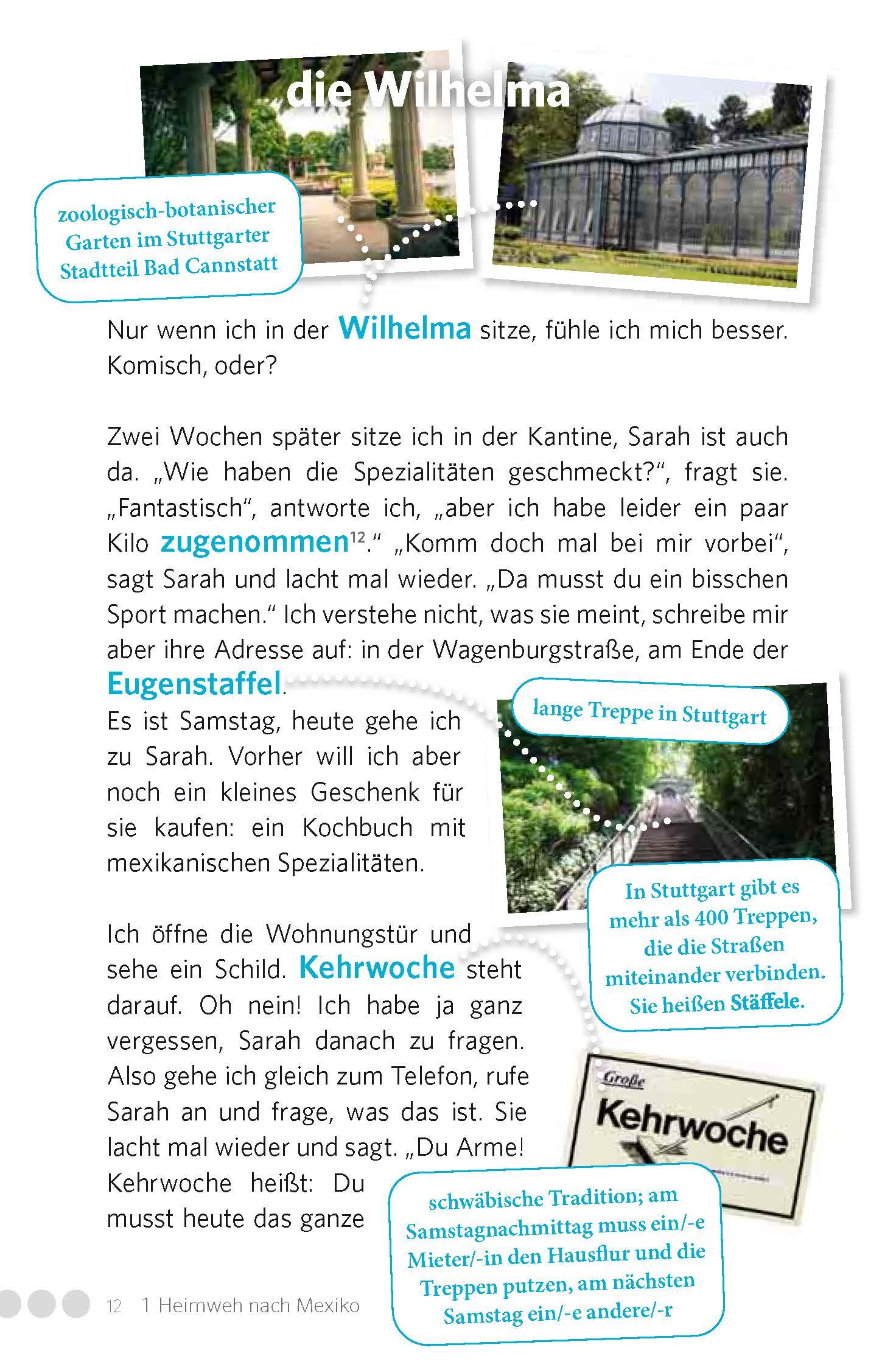 Beispielinhalt (Bild) PONS 40 Kurzgeschichten Deutsch als Fremdsprache