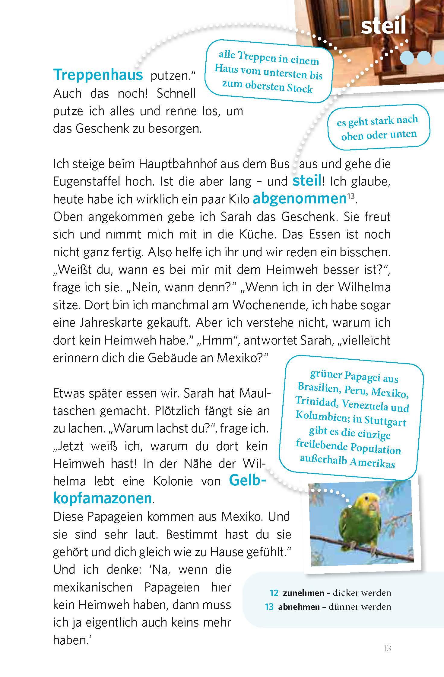 Beispielinhalt (Bild) PONS 40 Kurzgeschichten Deutsch als Fremdsprache