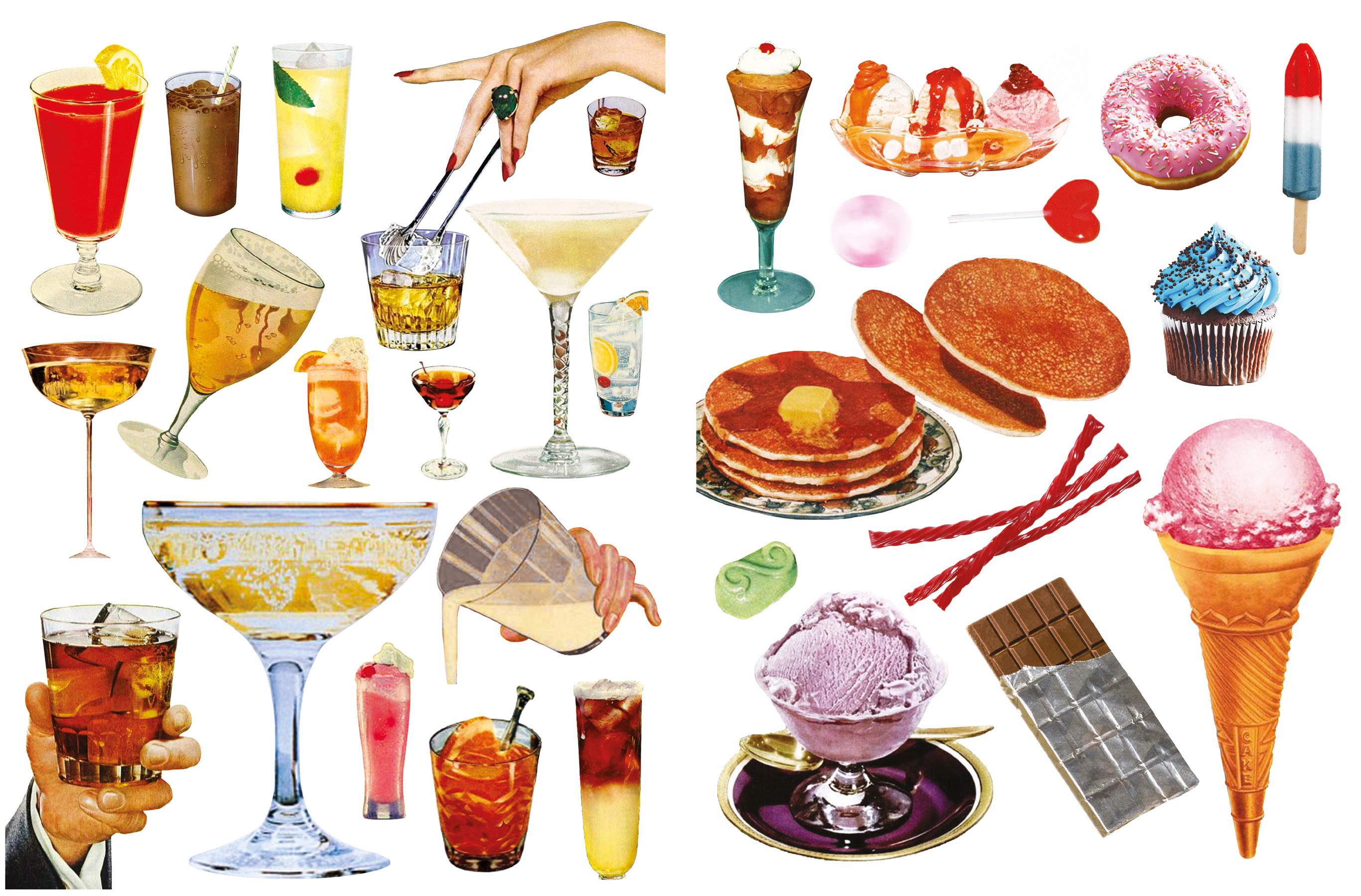 Beispielinhalt (Bild) Das unglaubliche Buch der Collagen