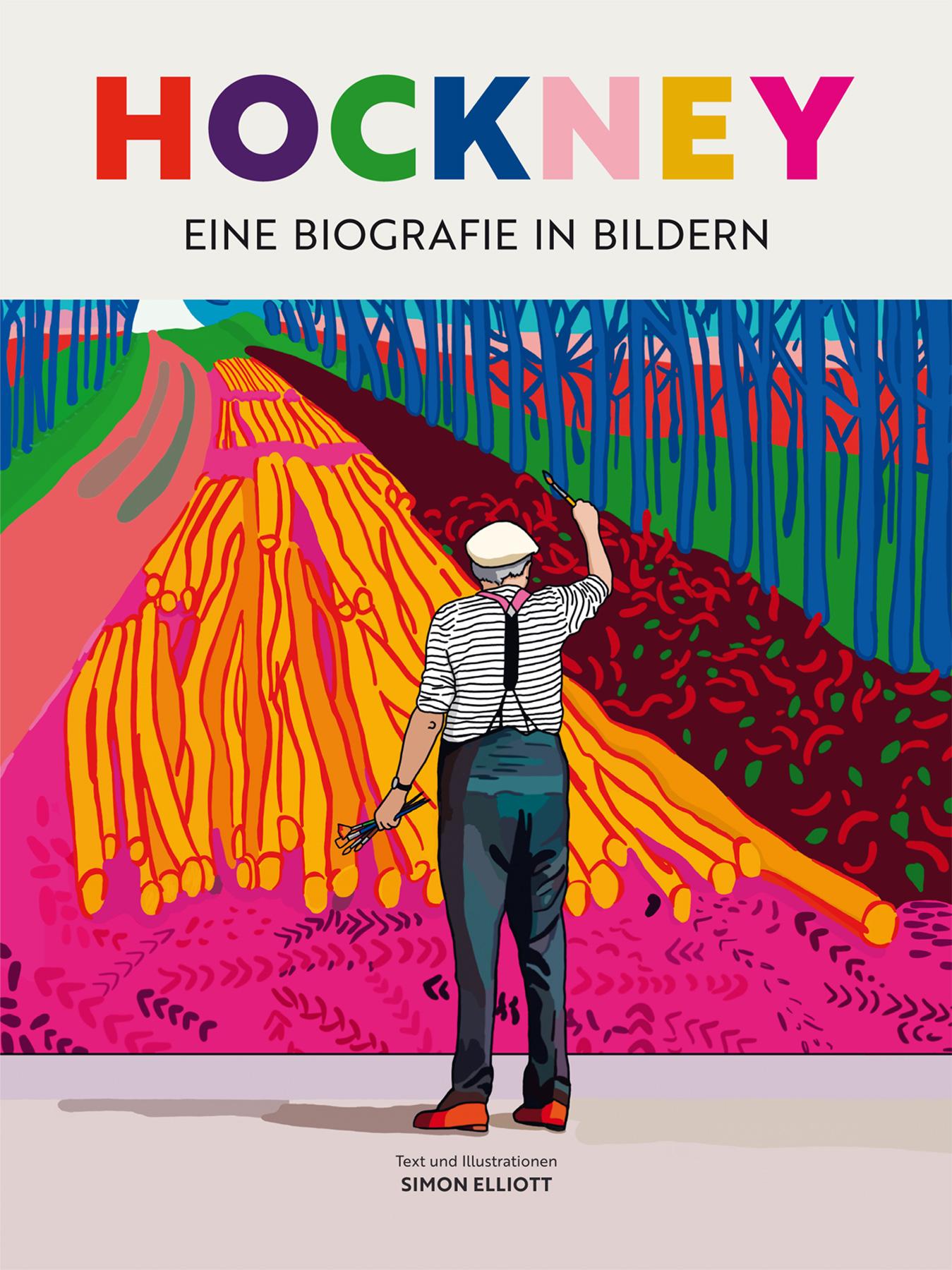 Vorderes Coverbild David Hockney - Eine Biografie in Bildern