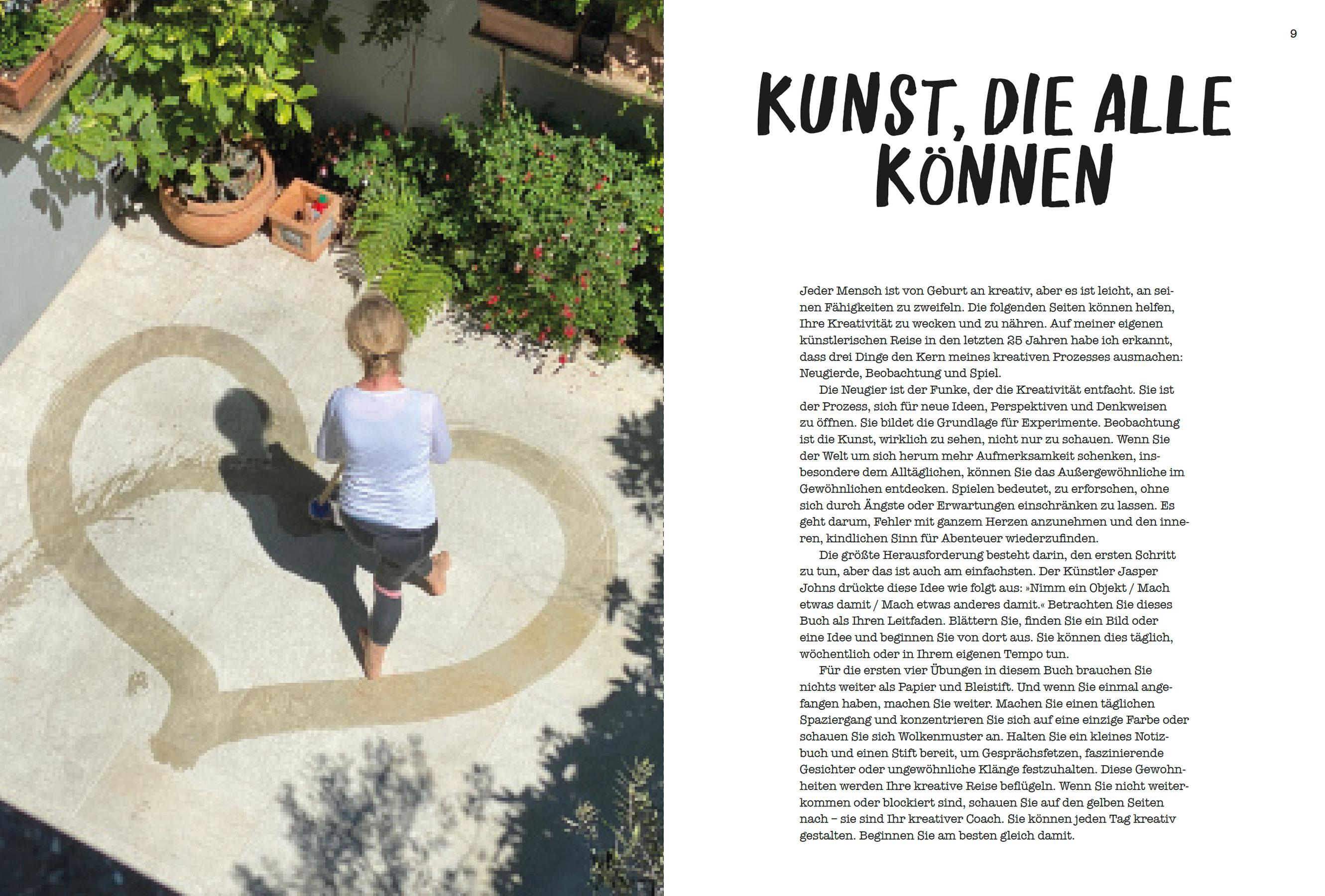 Beispielinhalt (Bild) Jeden Tag kreativ sein