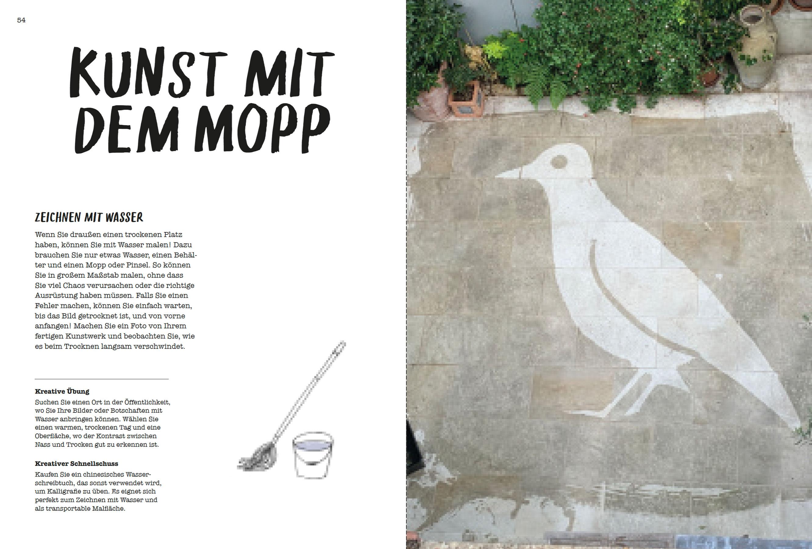 Beispielinhalt (Bild) Jeden Tag kreativ sein