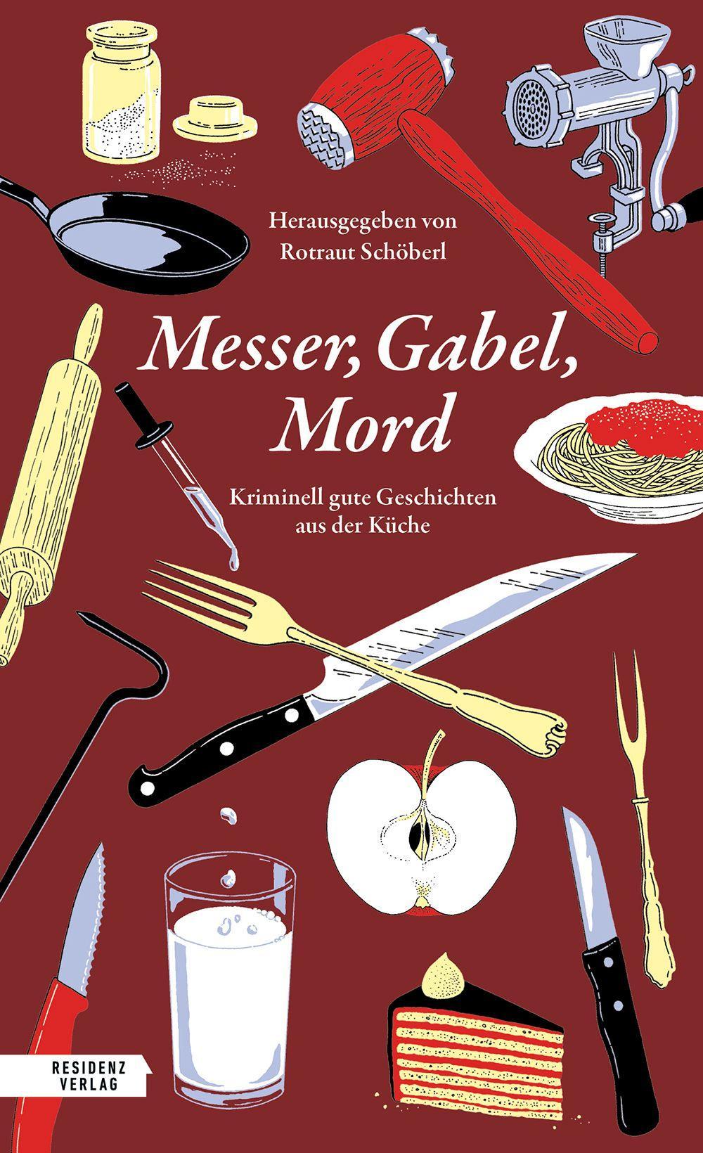 Vorderes Coverbild Messer, Gabel, Mord