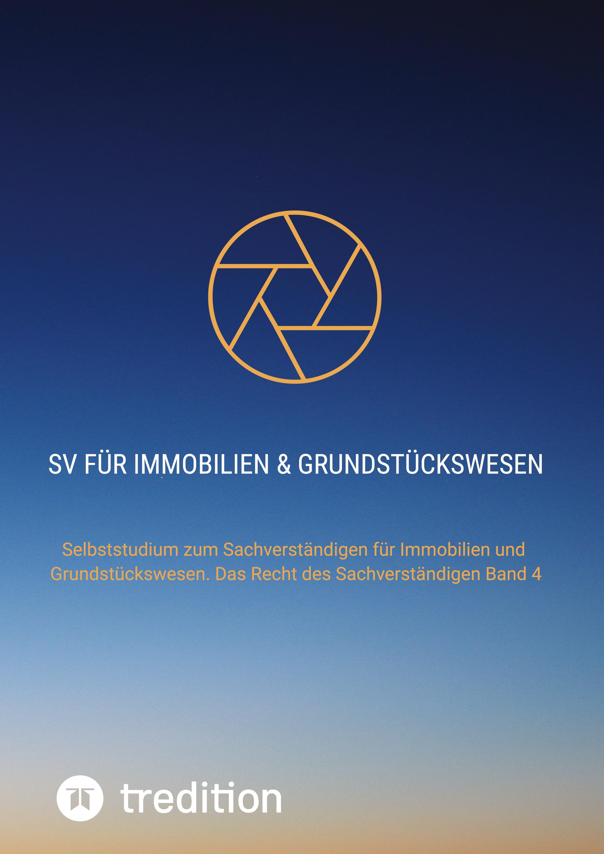 Vorderes Coverbild SV für Immobilien & Grundstückswesen