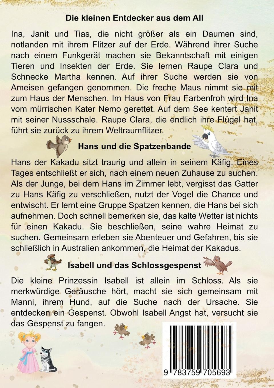 Rückseitencover Spannende Vorlesegeschichten