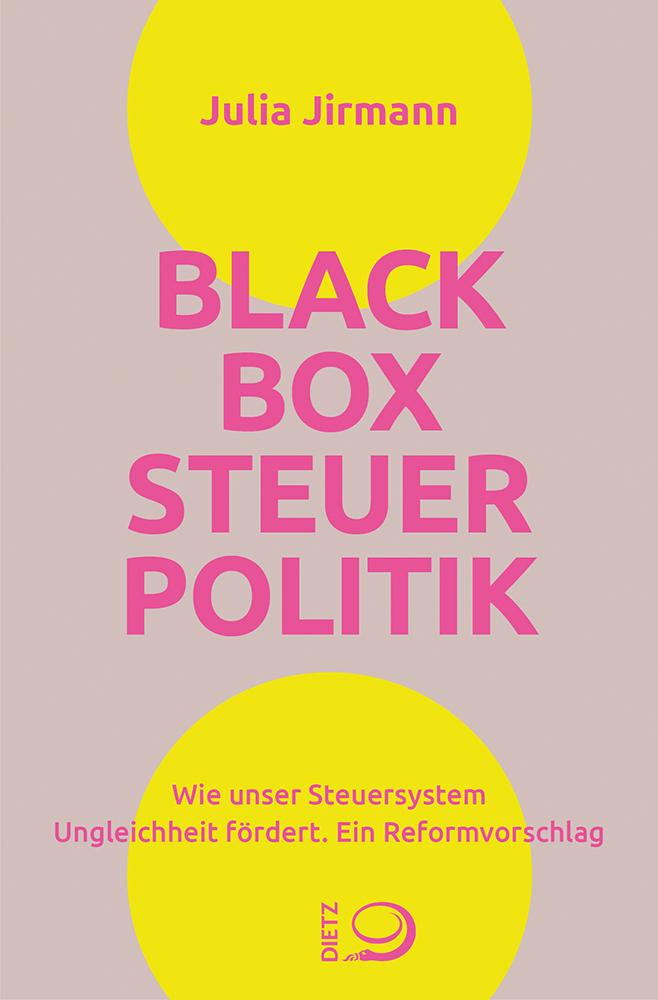 Vorderes Coverbild Blackbox Steuerpolitik