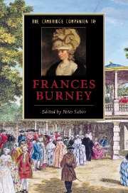 Vorderes Coverbild The Cambridge Companion to Frances Burney