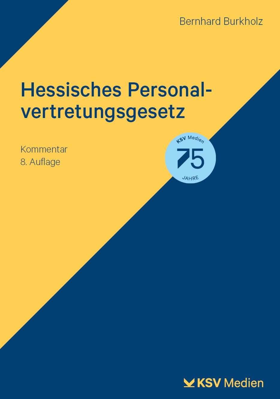 Vorderes Coverbild Hessisches Personalvertretungsgesetz