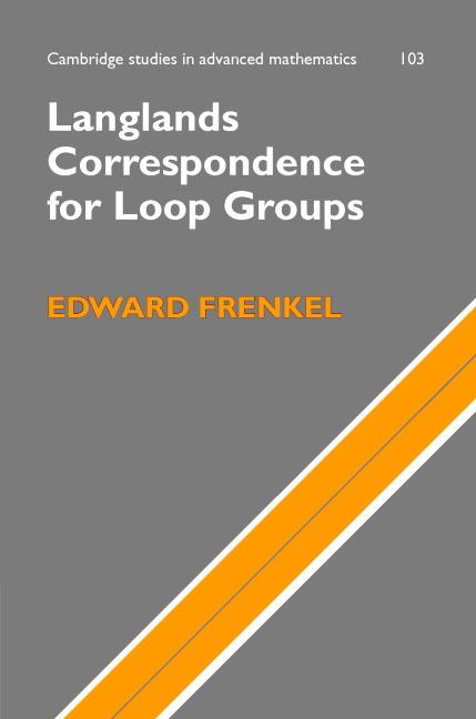 Vorderes Coverbild Langlands Correspondence for Loop Groups