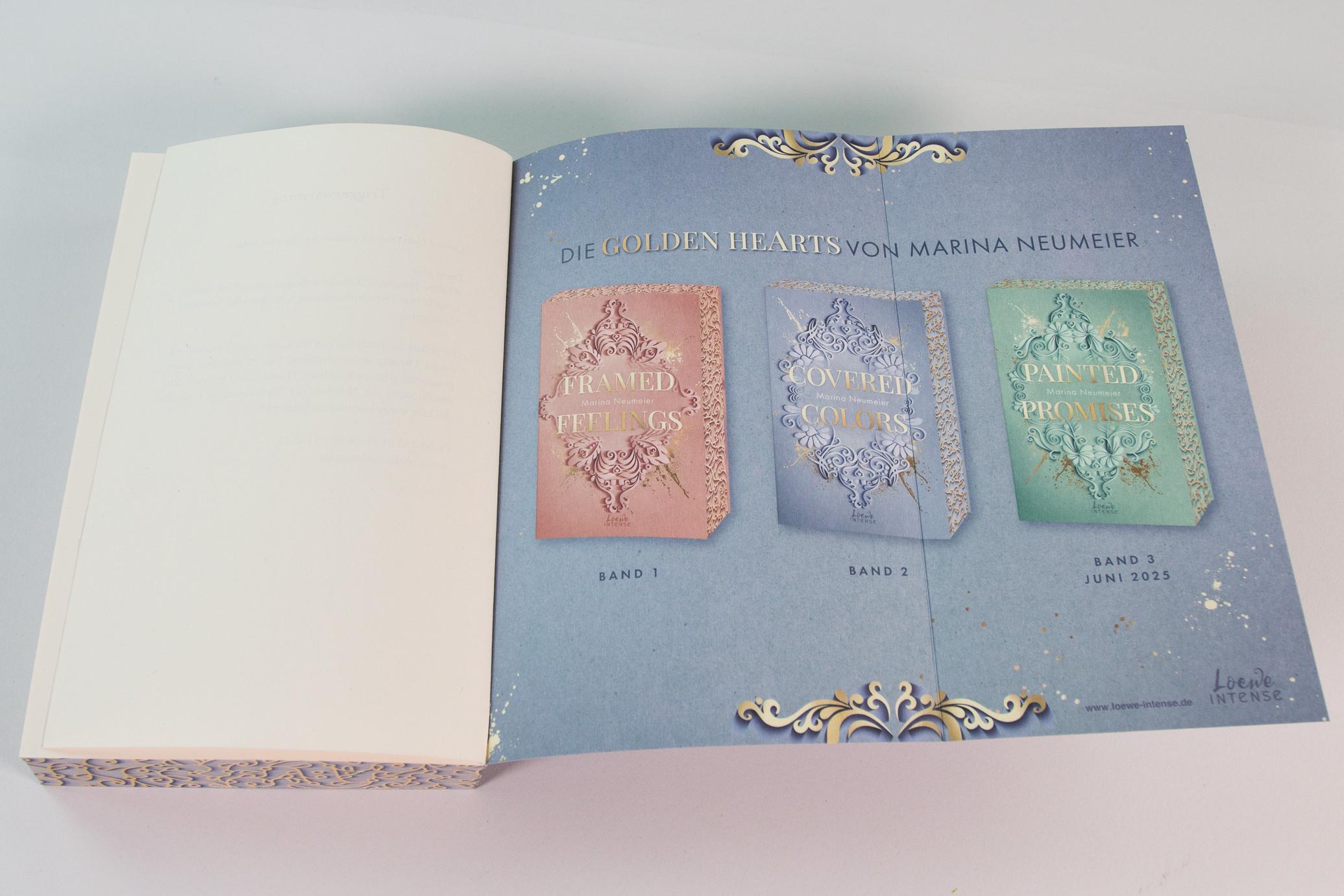 Beispielinhalt (Bild) Covered Colors (Golden Hearts, Band 2)