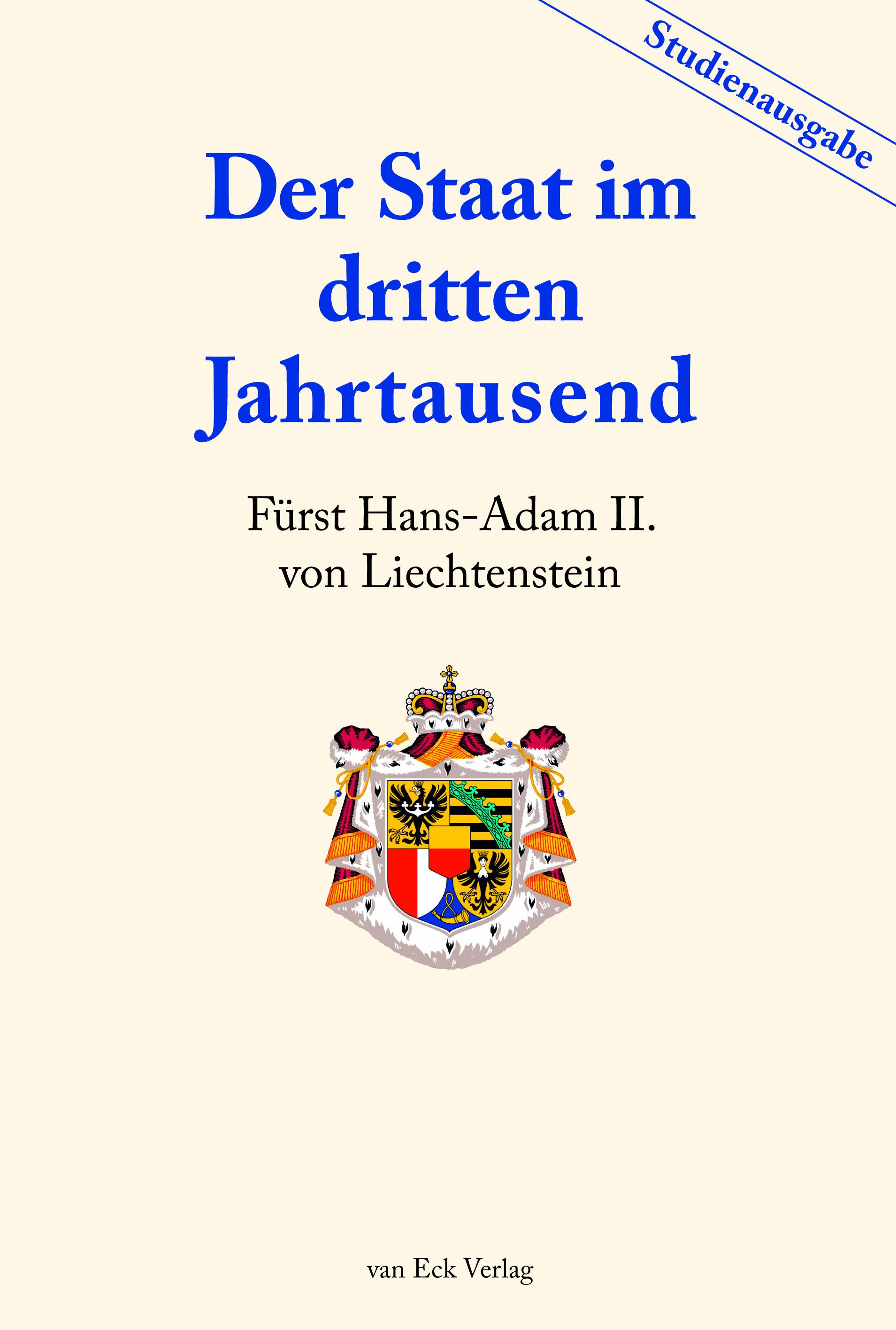 Vorderes Coverbild Der Staat im dritten Jahrtausend