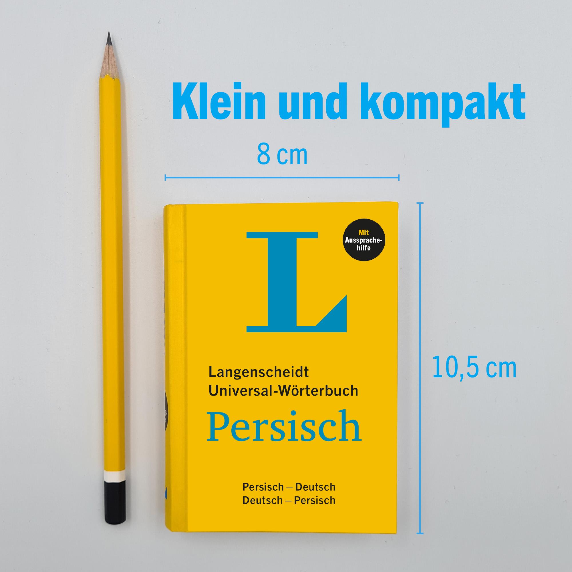 Beispielinhalt (Bild) Langenscheidt Universal-Wörterbuch Persisch
