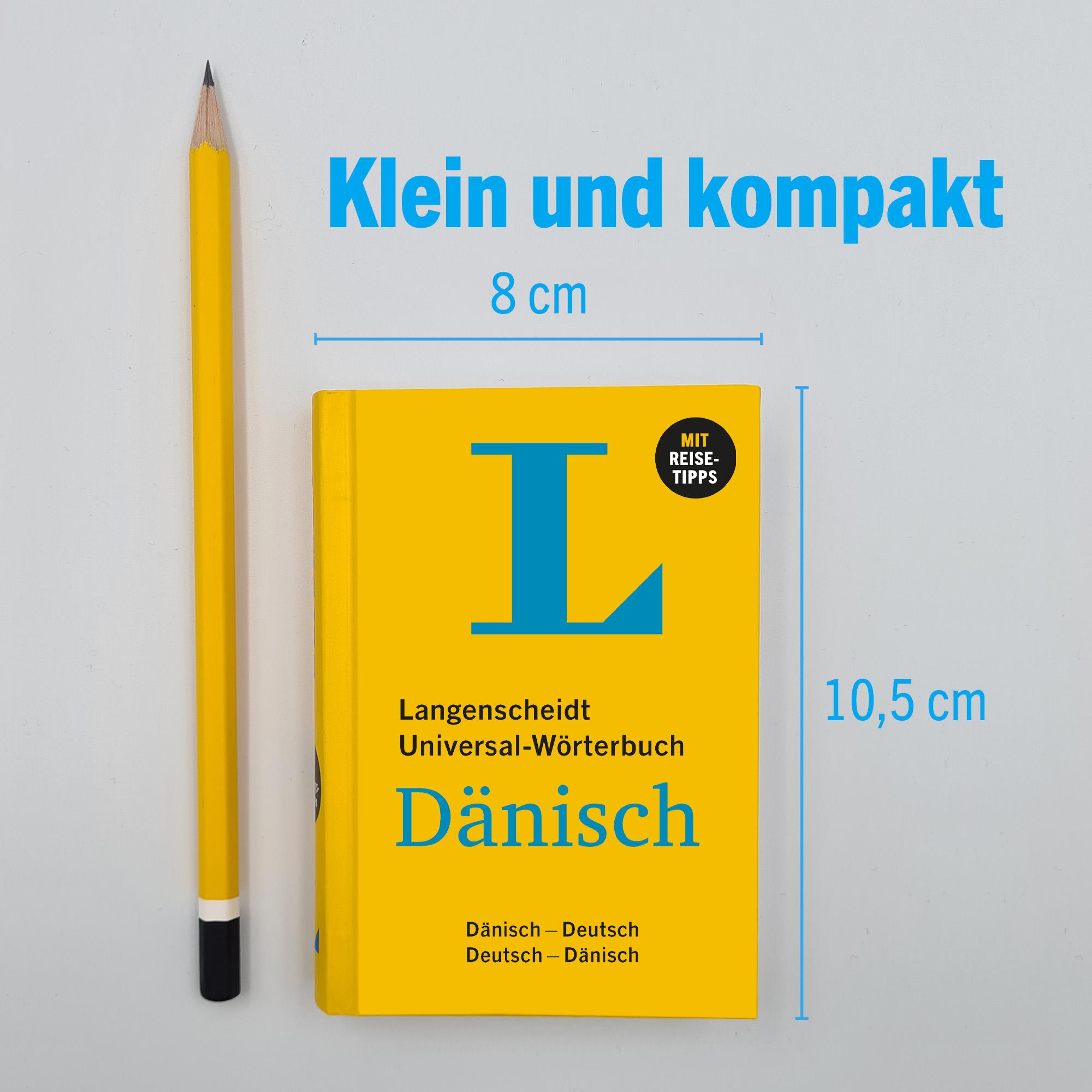 Beispielinhalt (Bild) Langenscheidt Universal-Wörterbuch Dänisch