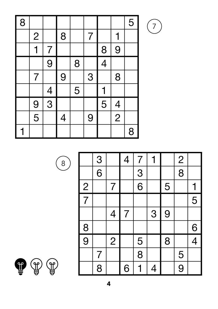 Beispielinhalt (Bild) Der große Sudoku-Block Band 8