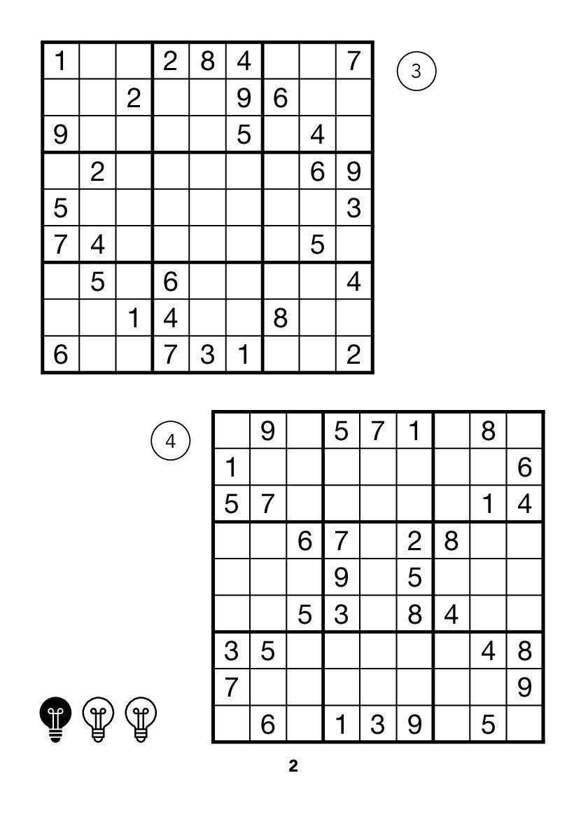 Beispielinhalt (Bild) Der große Sudoku-Block Band 8