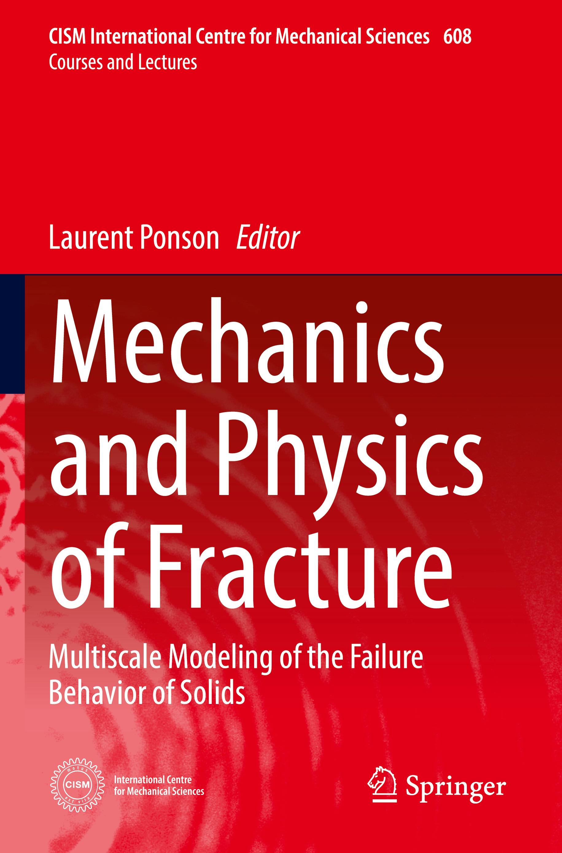 Vorderes Coverbild Mechanics and Physics of Fracture