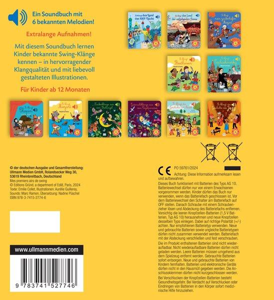 Rückseitencover So klingt Swing - Jazz für Kinder