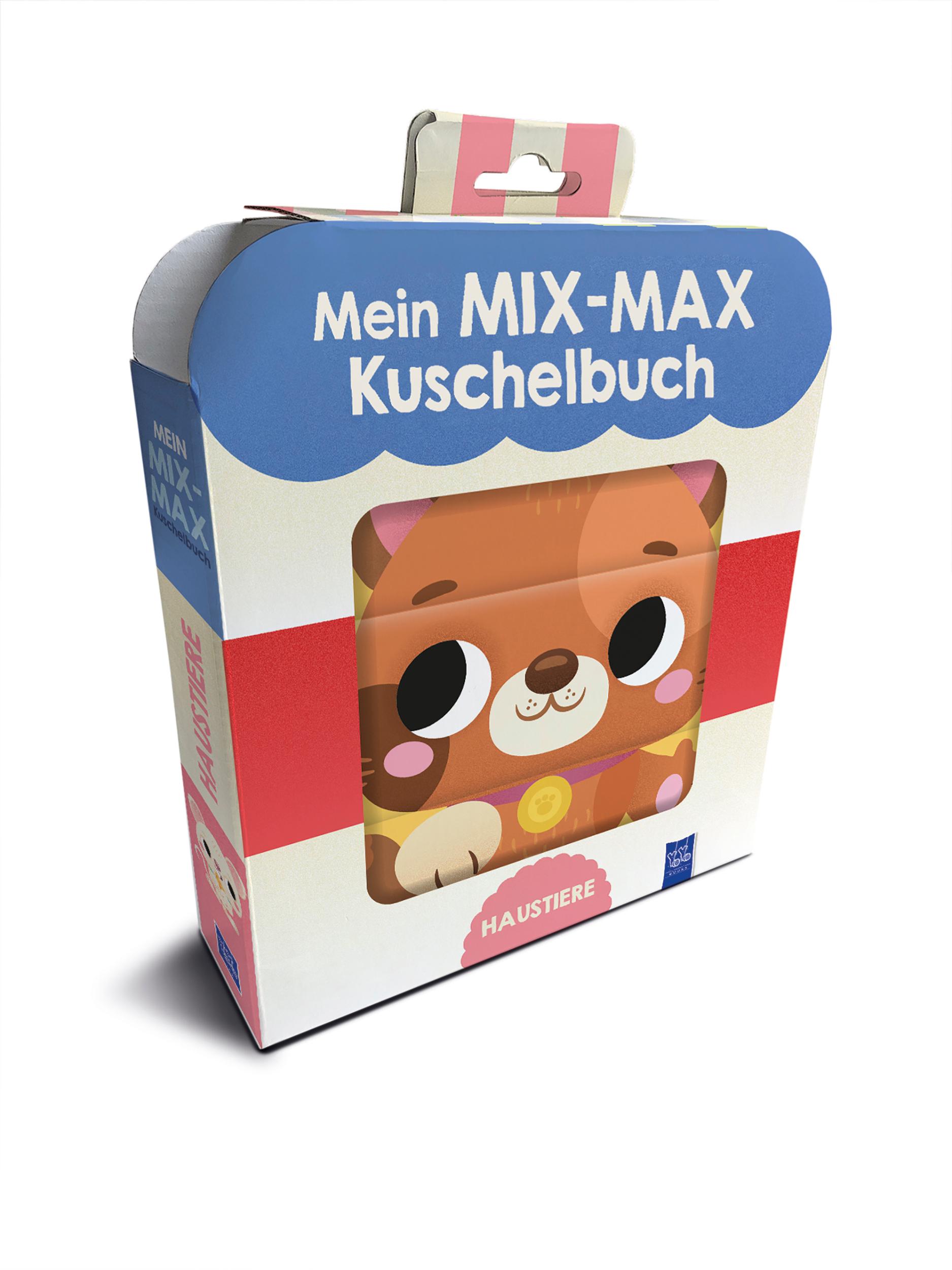 Vorderes Coverbild Mein Mix-Max Kuschelbuch - Haustiere