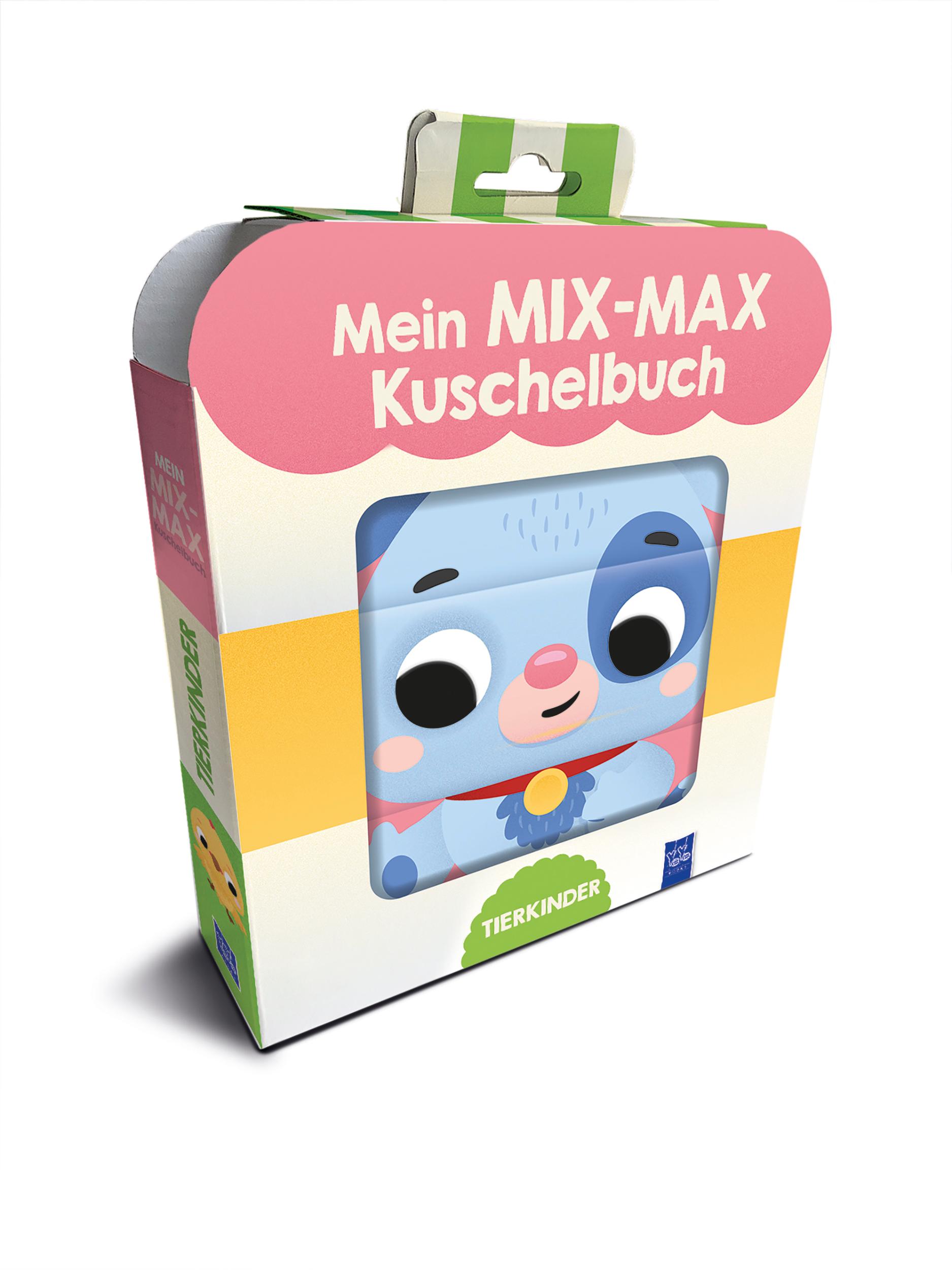 Vorderes Coverbild Mein Mix-Max Kuschelbuch - Tierkinder
