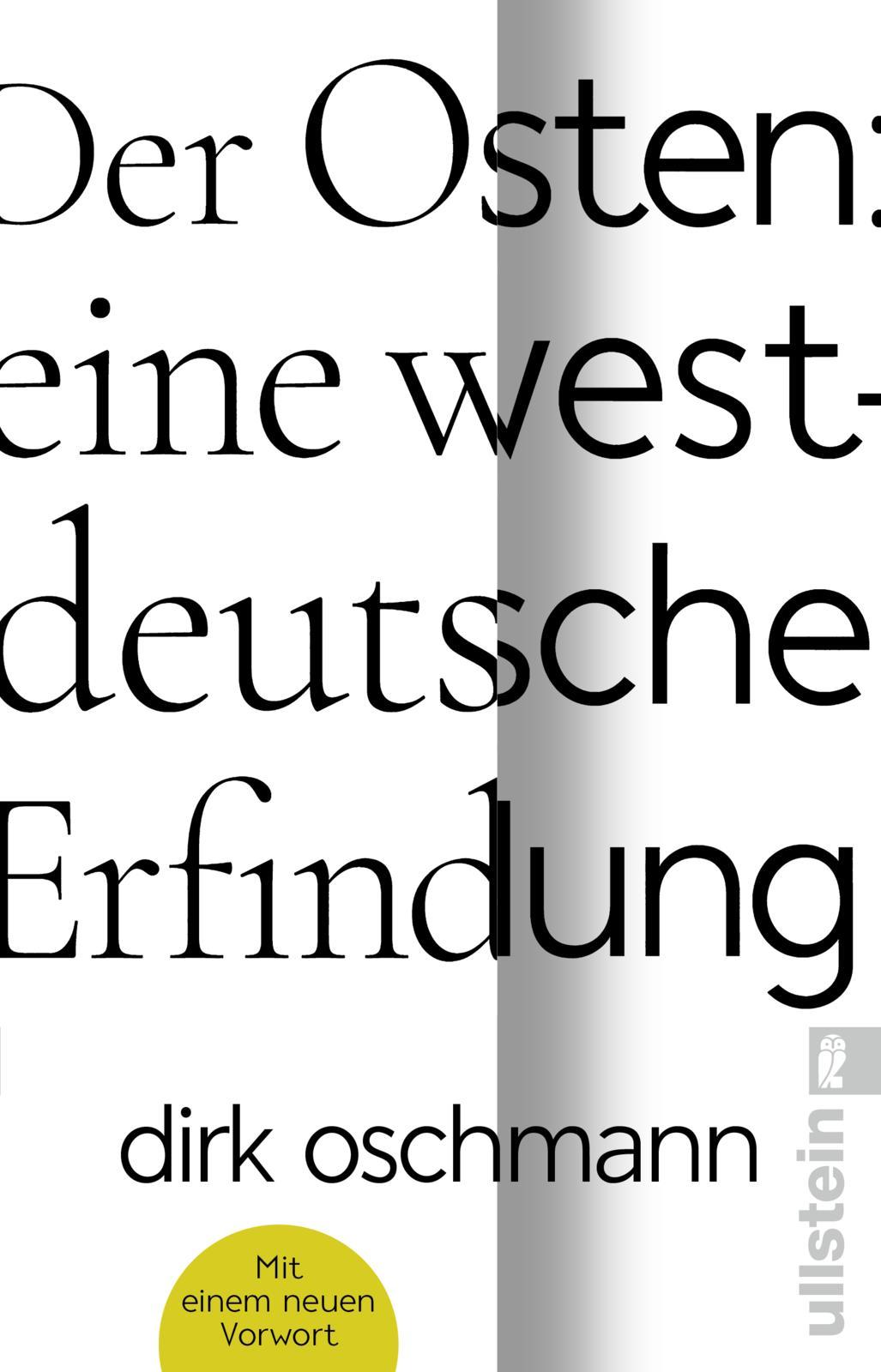 Vorderes Coverbild Der Osten: eine westdeutsche Erfindung