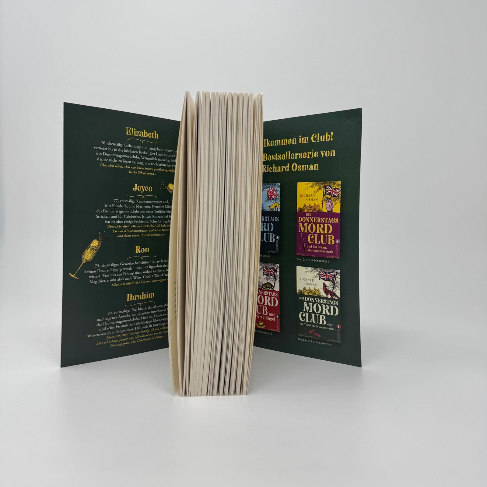 Beispielinhalt (Bild) Der Donnerstagsmordclub oder Ein Teufel stirbt immer zuletzt