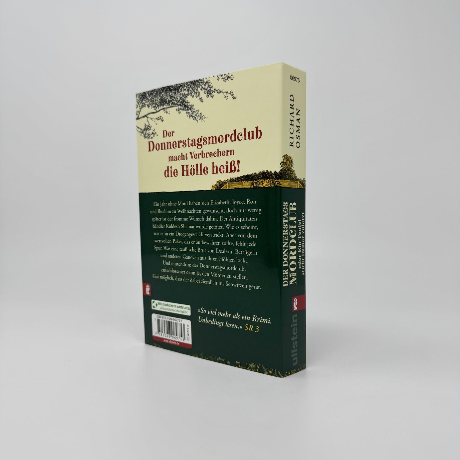 Beispielinhalt (Bild) Der Donnerstagsmordclub oder Ein Teufel stirbt immer zuletzt