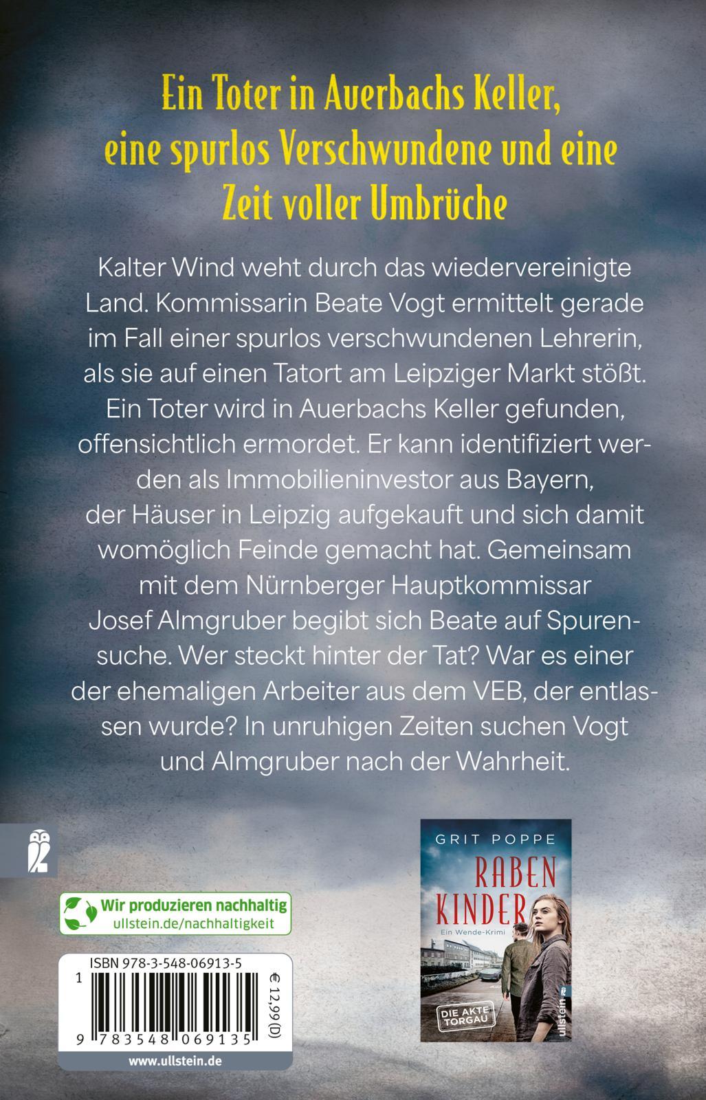Rückseitencover Mauer des Schweigens. Die Akte Leipzig