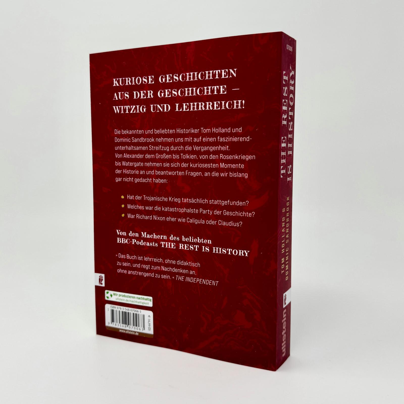 Beispielinhalt (Bild) THE REST IS HISTORY