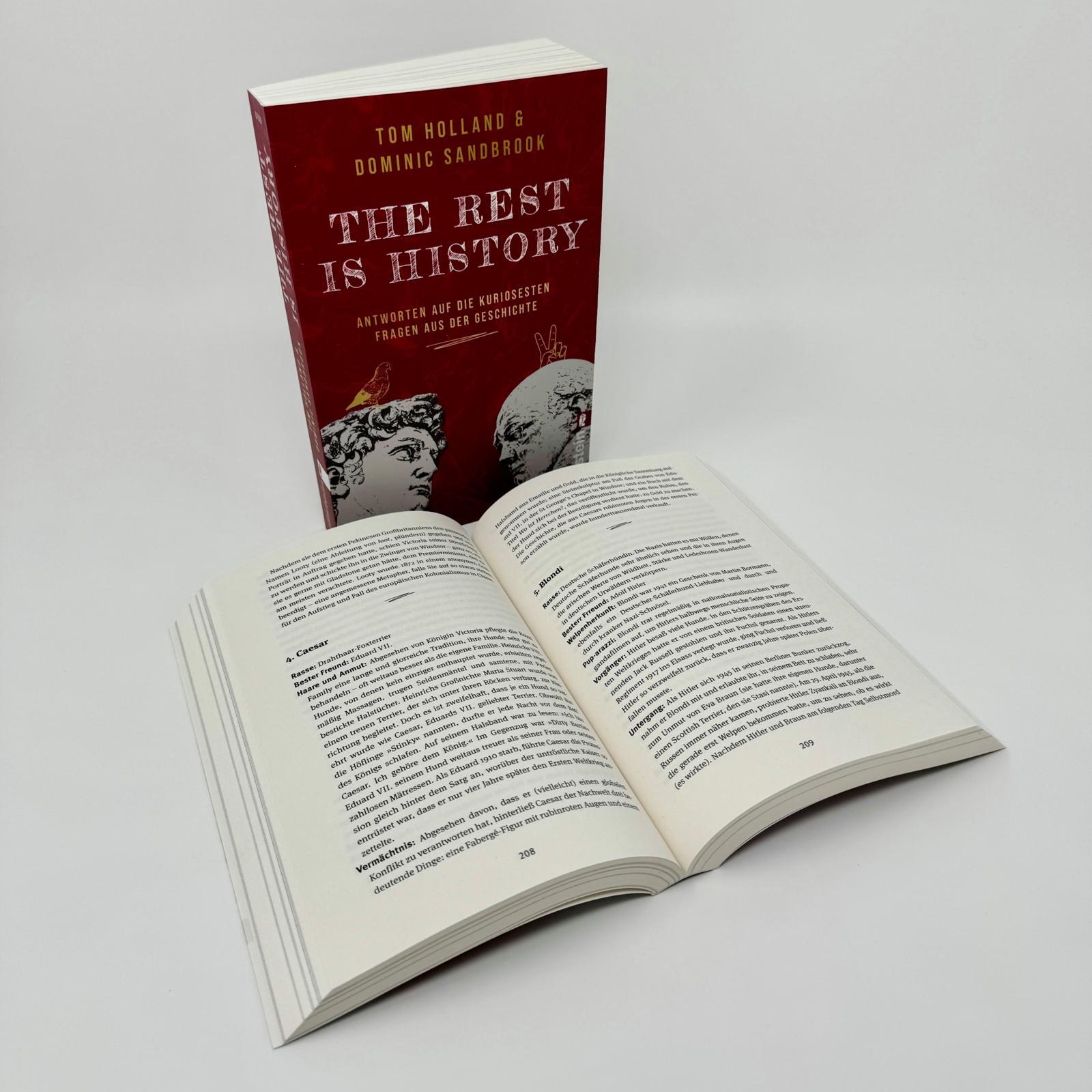 Beispielinhalt (Bild) THE REST IS HISTORY