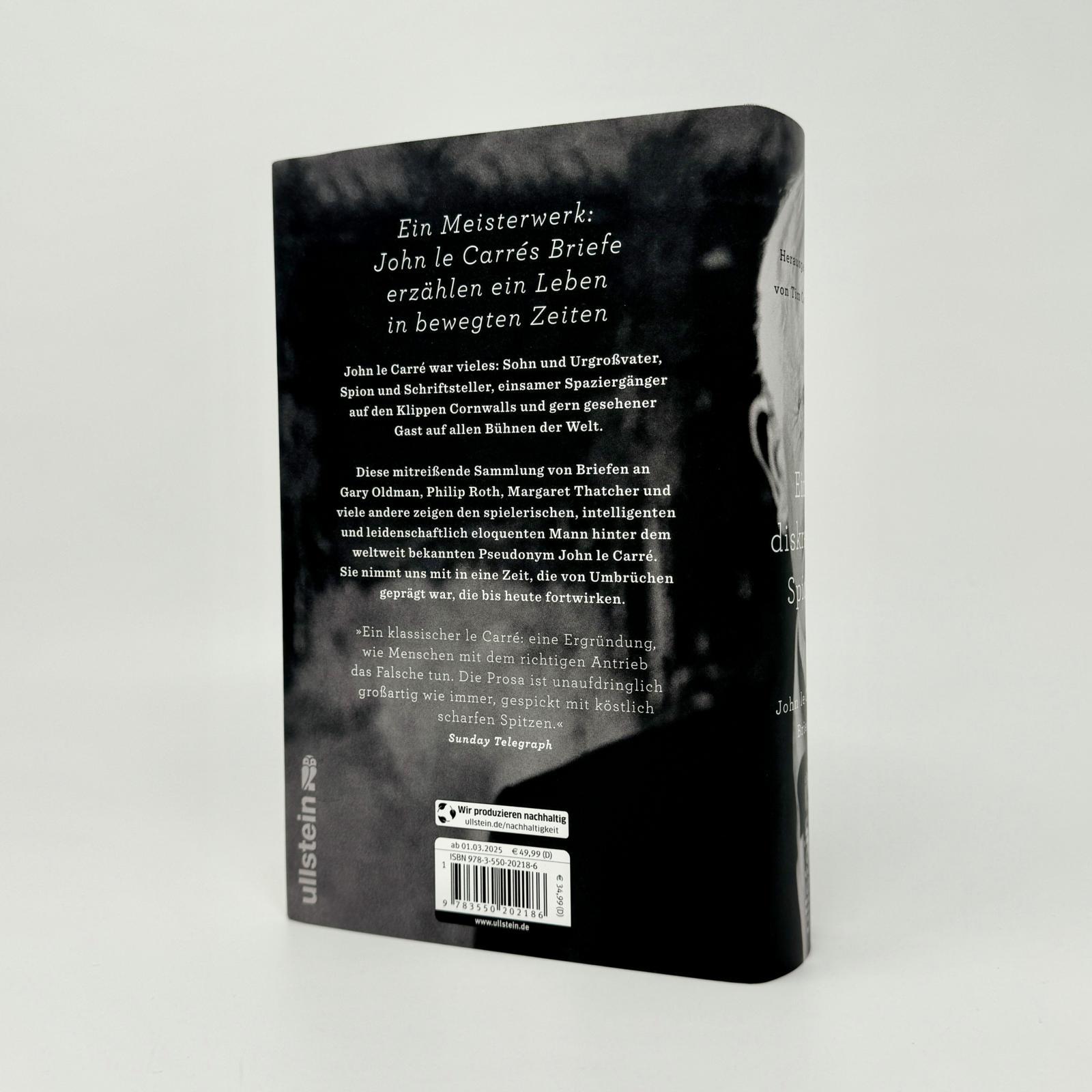 Beispielinhalt (Bild) Ein diskreter Spion. John le Carrés Briefe