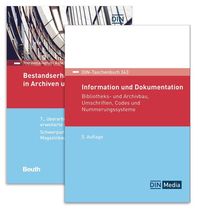 Vorderes Coverbild Bestandserhaltung und Dokumentation in Archiven und Bibliotheken