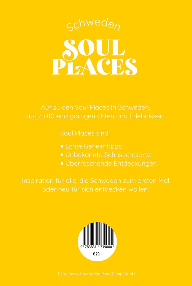 Rückseitencover Soul Places Schweden - Die Seele Schwedens spüren