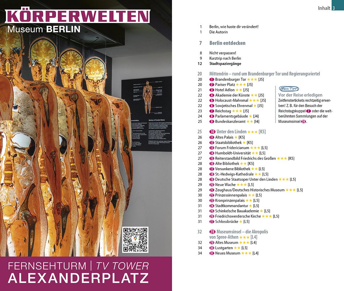 Beispielinhalt (Bild) Reise Know-How CityTrip Berlin