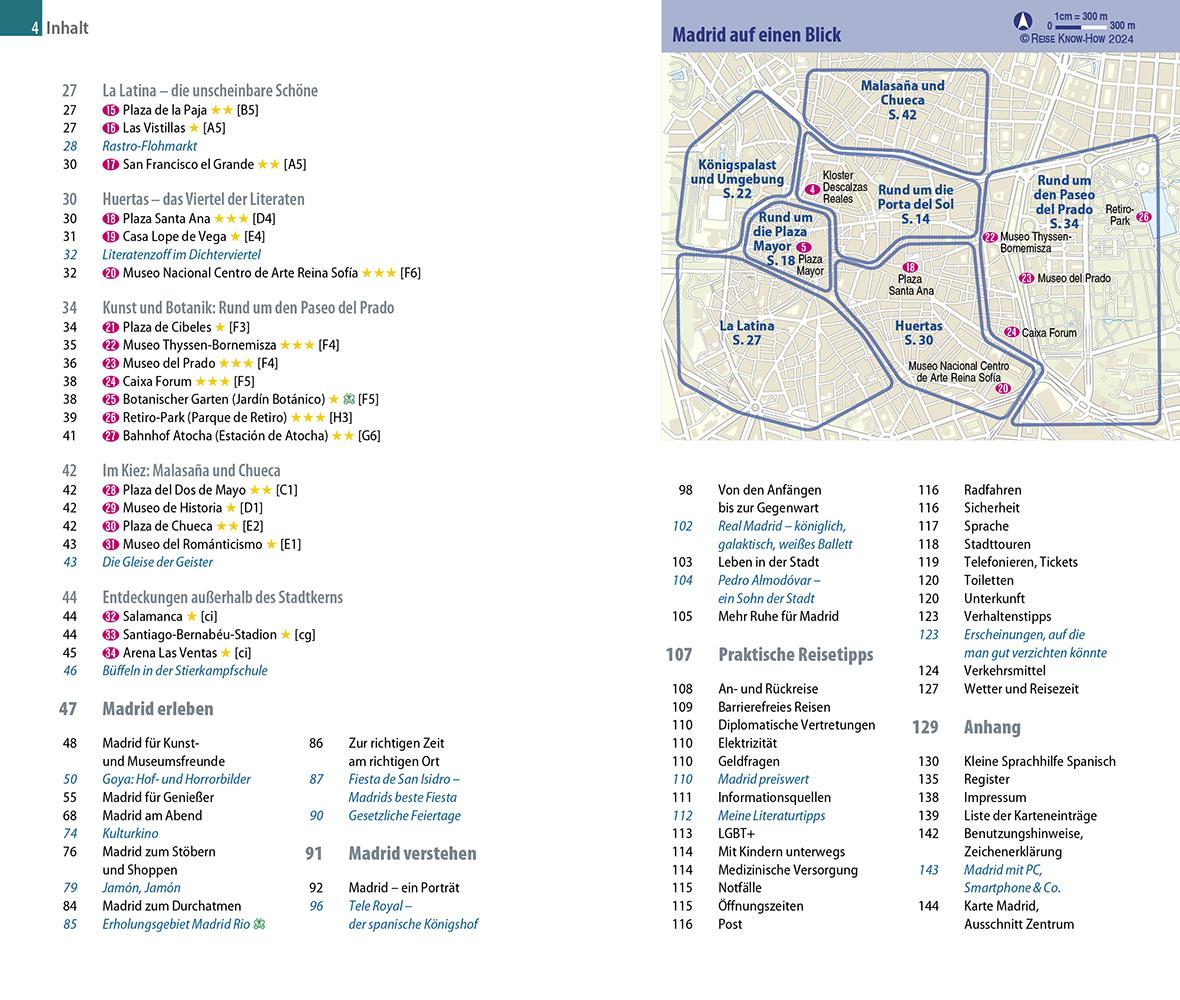Beispielinhalt (Bild) Reise Know-How CityTrip Madrid