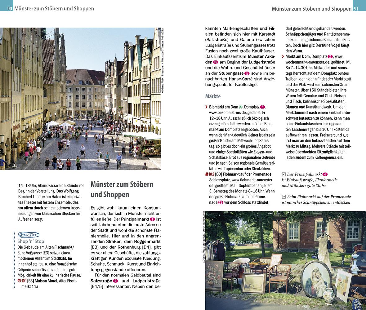 Beispielinhalt (Bild) Reise Know-How CityTrip Münster