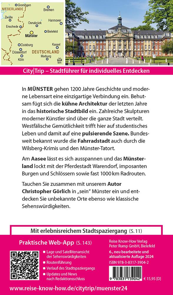 Rückseitencover Reise Know-How CityTrip Münster