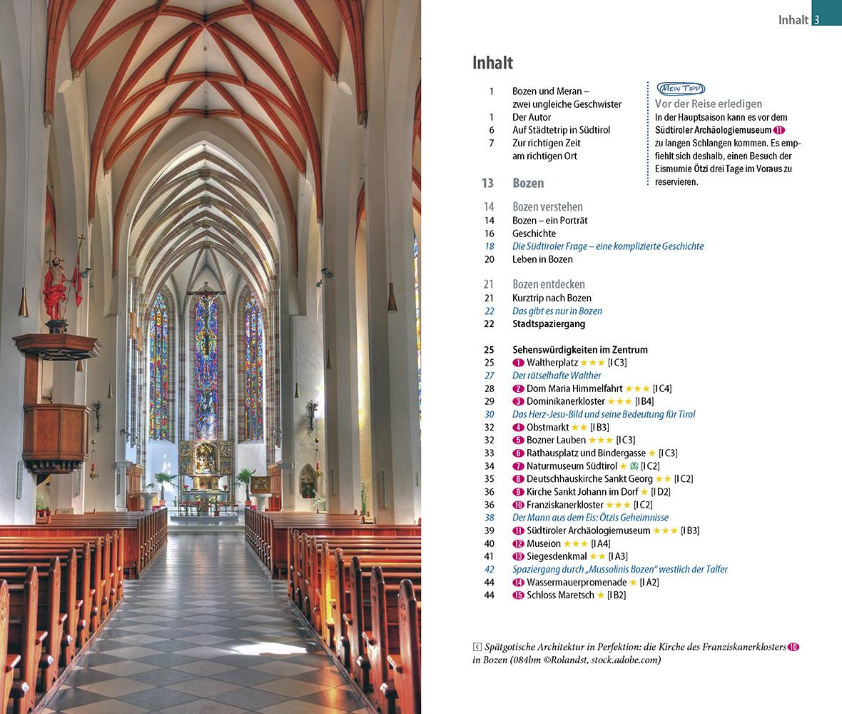 Beispielinhalt (Bild) Reise Know-How CityTrip Bozen und Meran