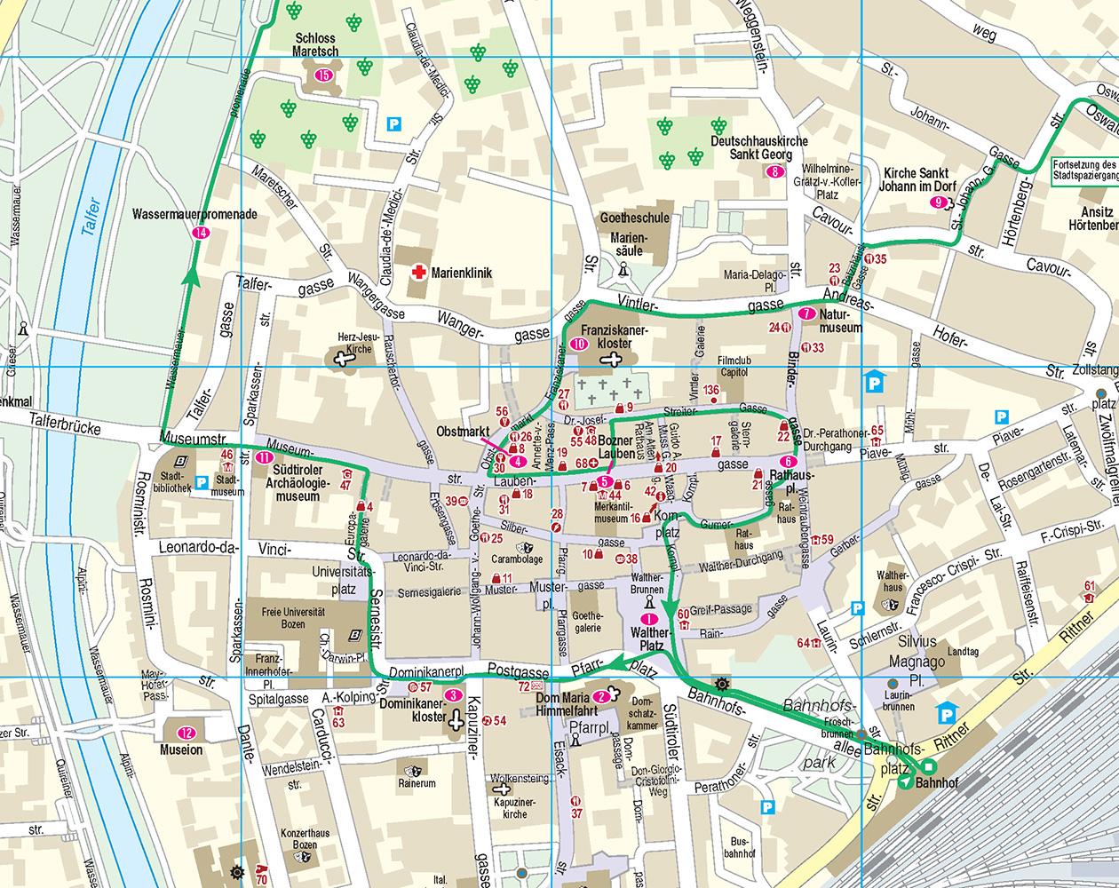 Beispielinhalt (Bild) Reise Know-How CityTrip Bozen und Meran