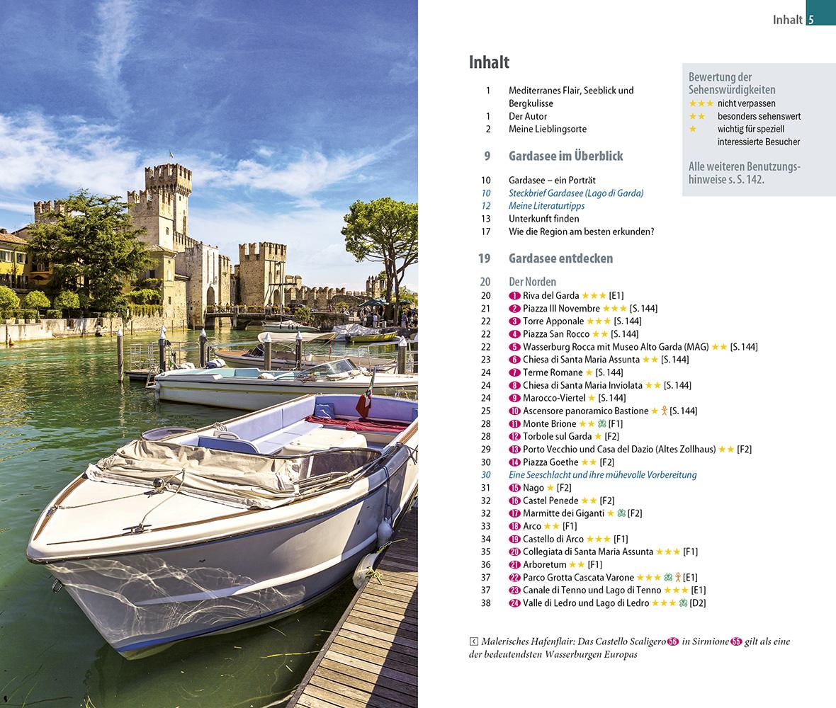 Beispielinhalt (Bild) Reise Know-How MeinTrip Gardasee