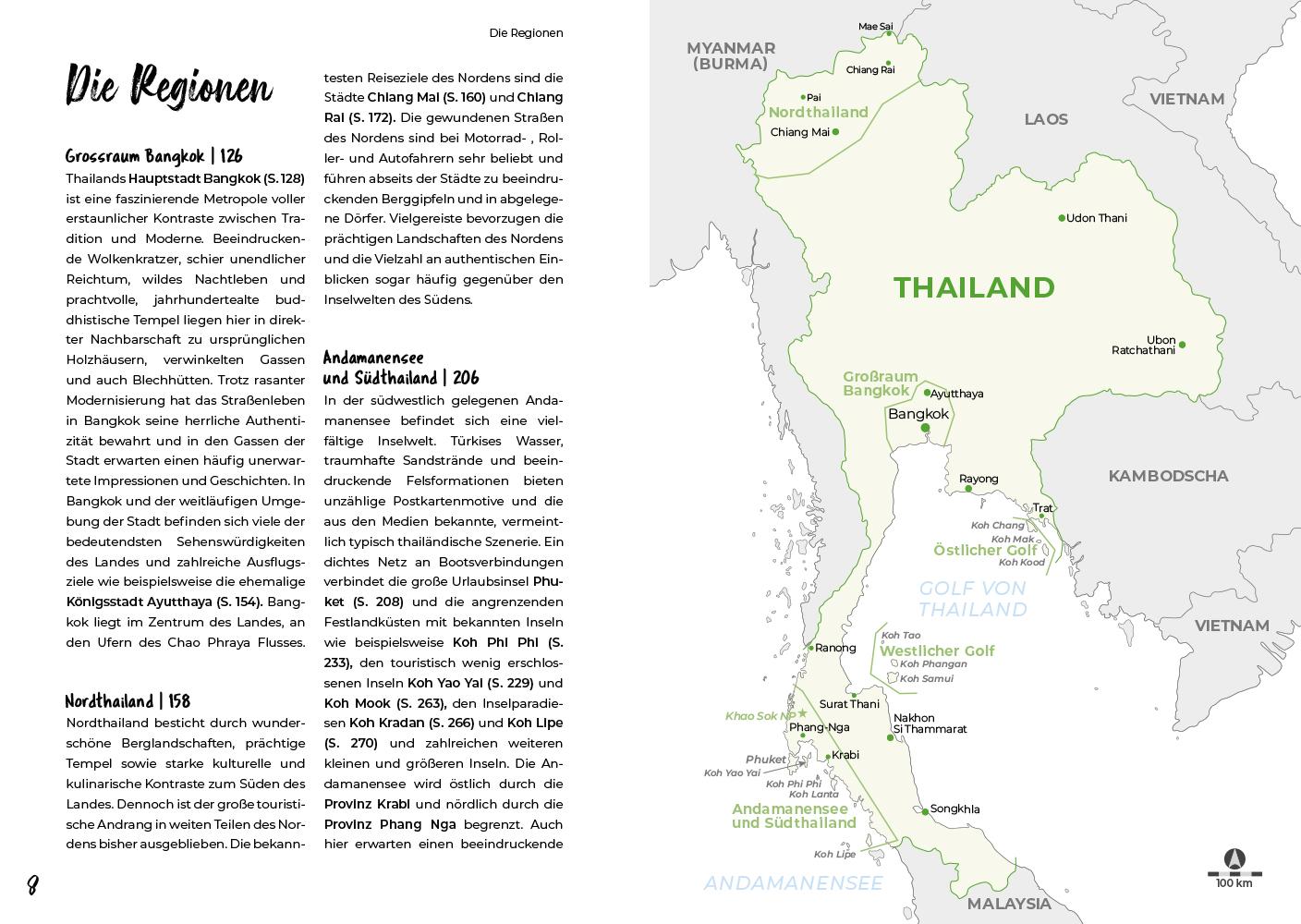 Beispielinhalt (Bild) Reiserouten durch Thailand: Reiseplanung, Highlights, Inspirationen