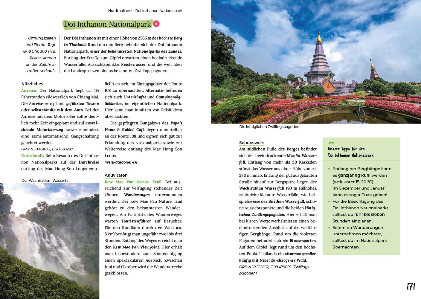 Beispielinhalt (Bild) Reiserouten durch Thailand: Reiseplanung, Highlights, Inspirationen