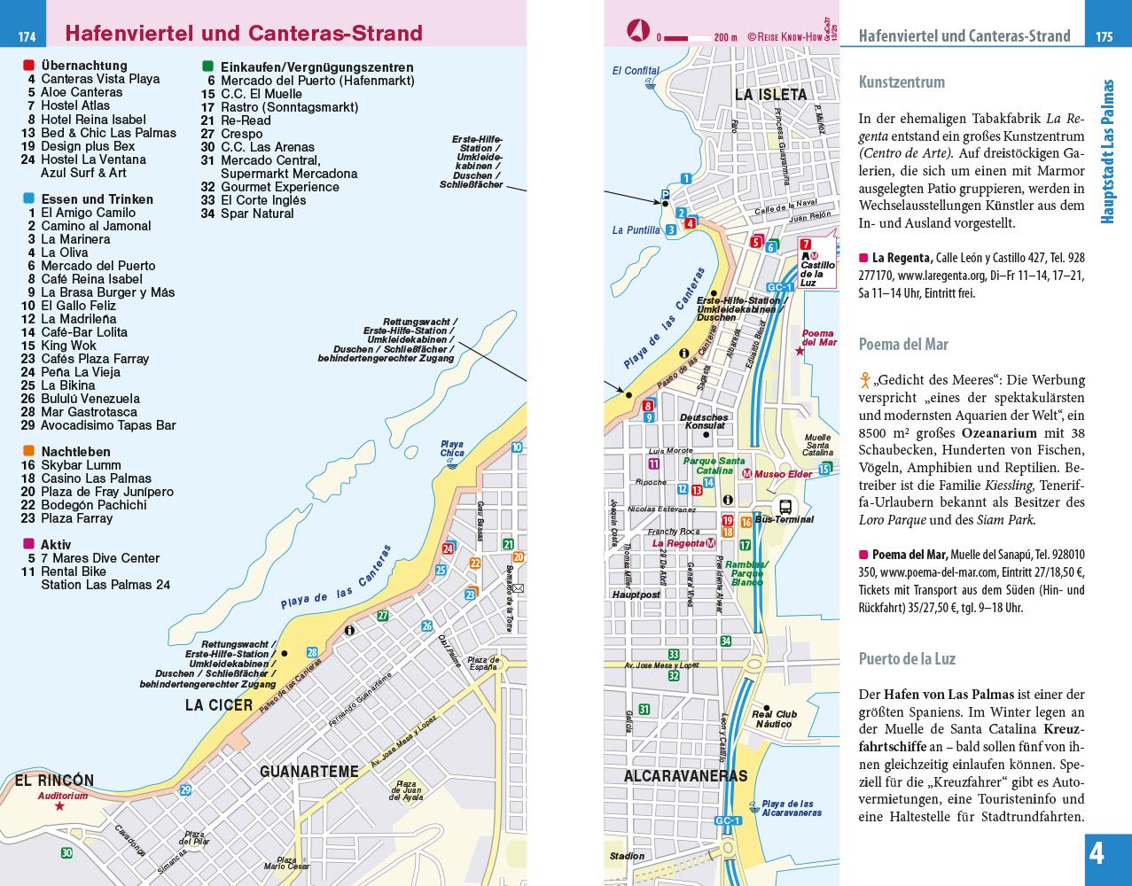 Beispielinhalt (Bild) Reise Know-How Reiseführer Gran Canaria