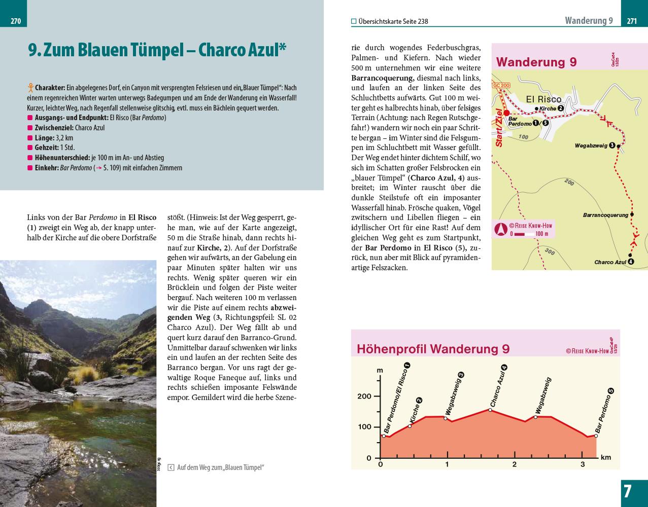 Beispielinhalt (Bild) Reise Know-How Reiseführer Gran Canaria