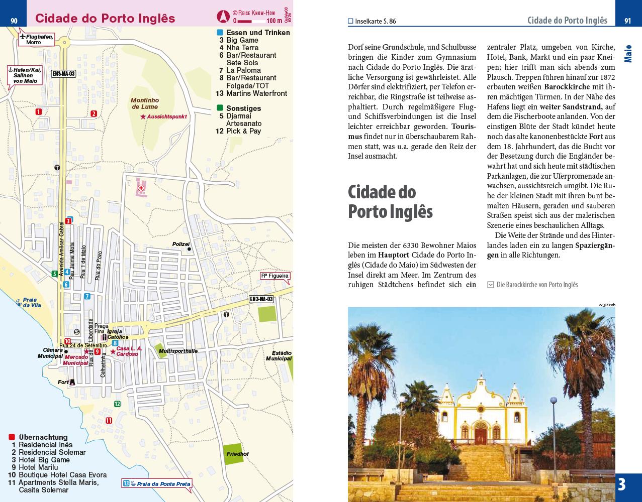 Beispielinhalt (Bild) Reise Know-How Reiseführer Cabo Verde - Kapverdische Inseln