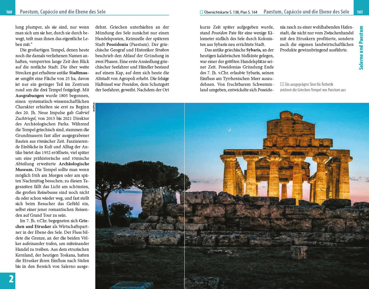 Beispielinhalt (Bild) Reise Know-How Reiseführer Cilento und Amalfiküste