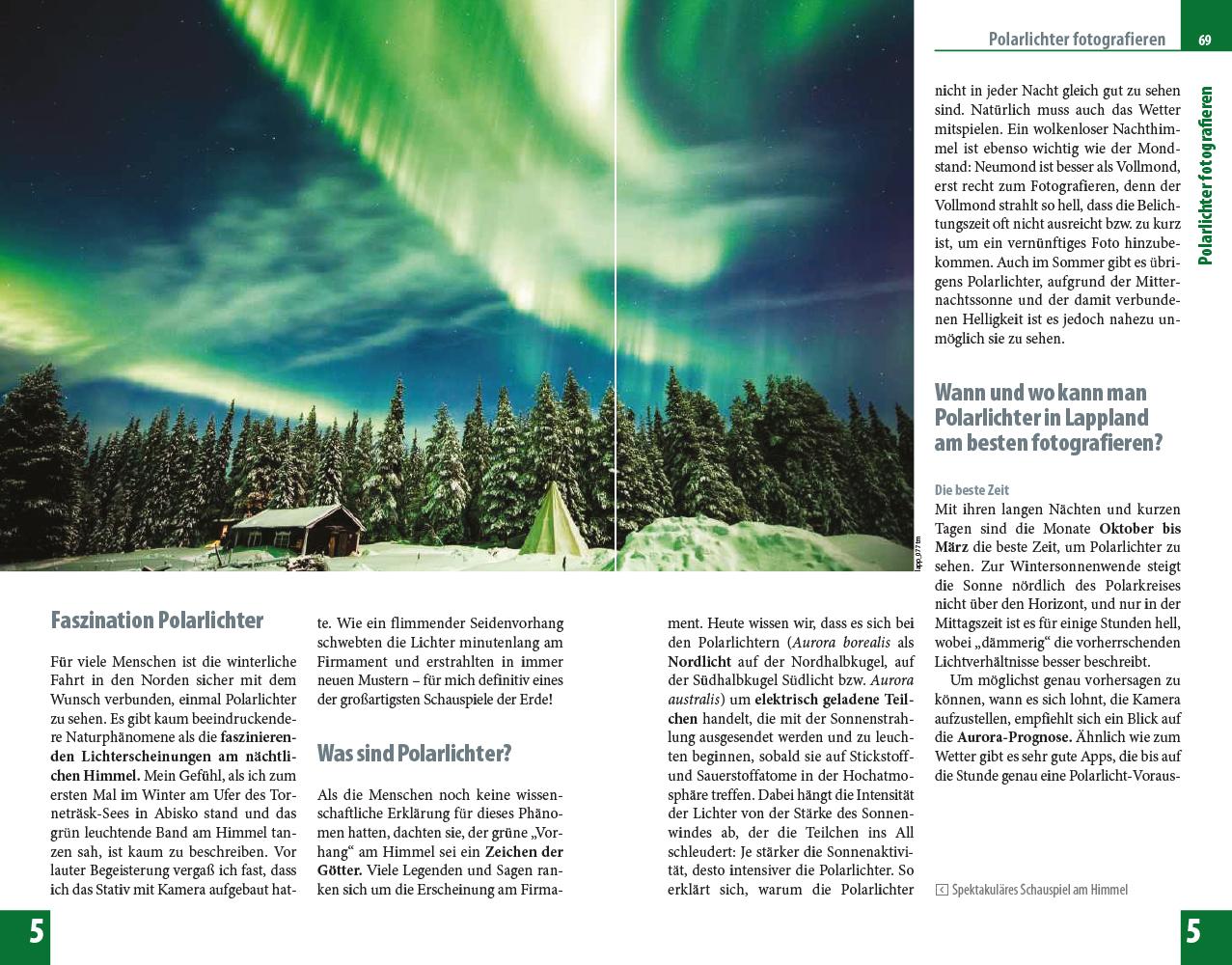 Beispielinhalt (Bild) Reise Know-How Reiseführer Durch Lappland im Winter