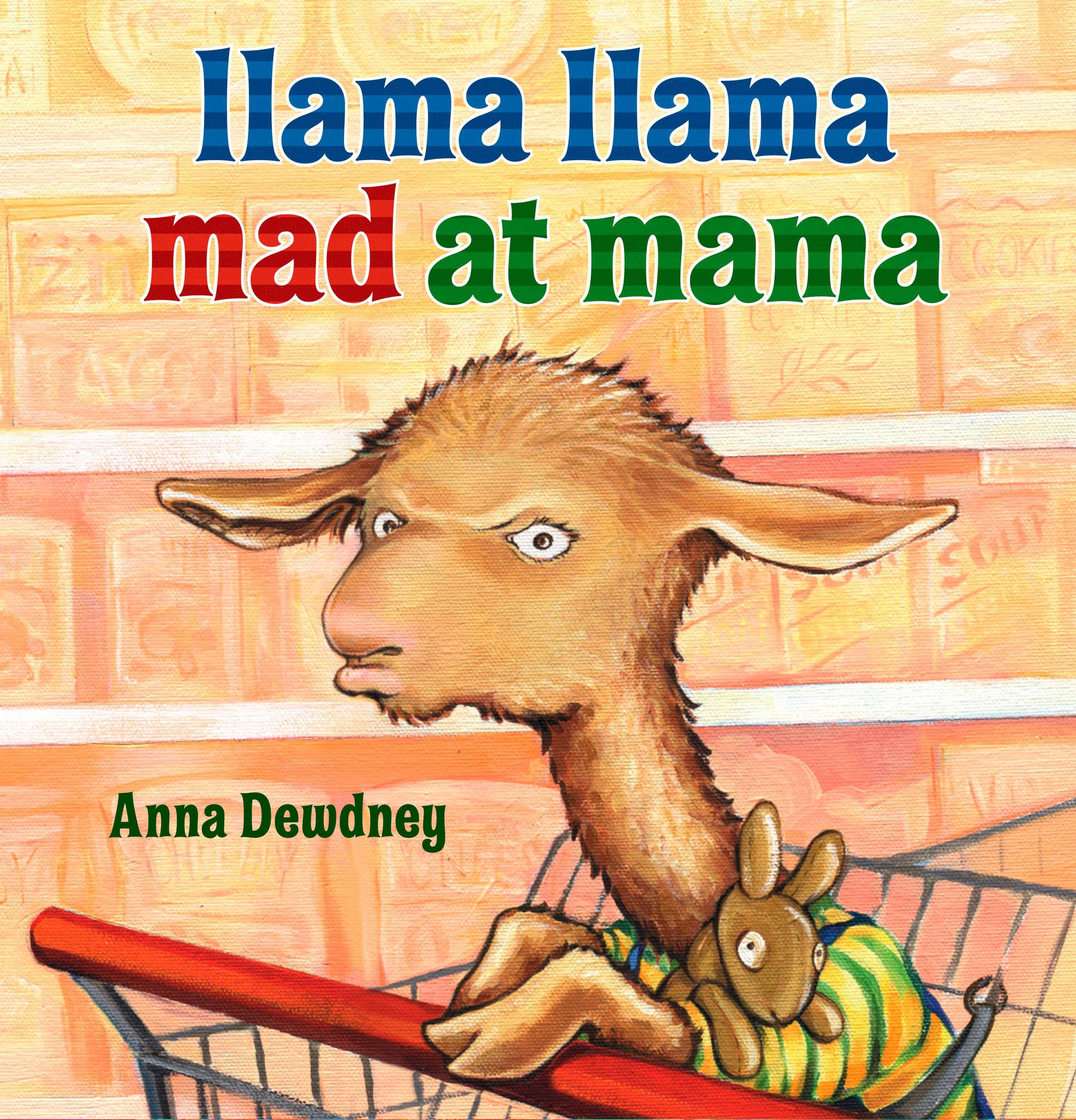 Vorderes Coverbild Llama Llama Mad at Mama