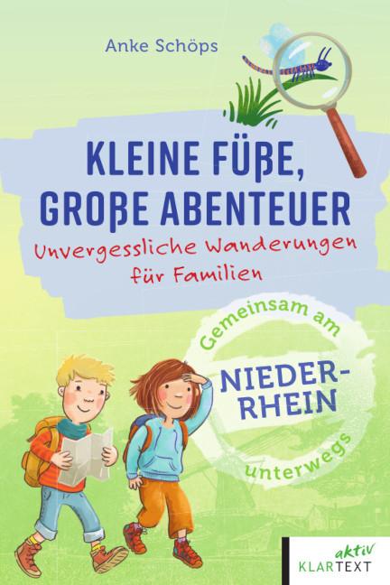 Vorderes Coverbild Kleine Füße, große Abenteuer am Niederrhein