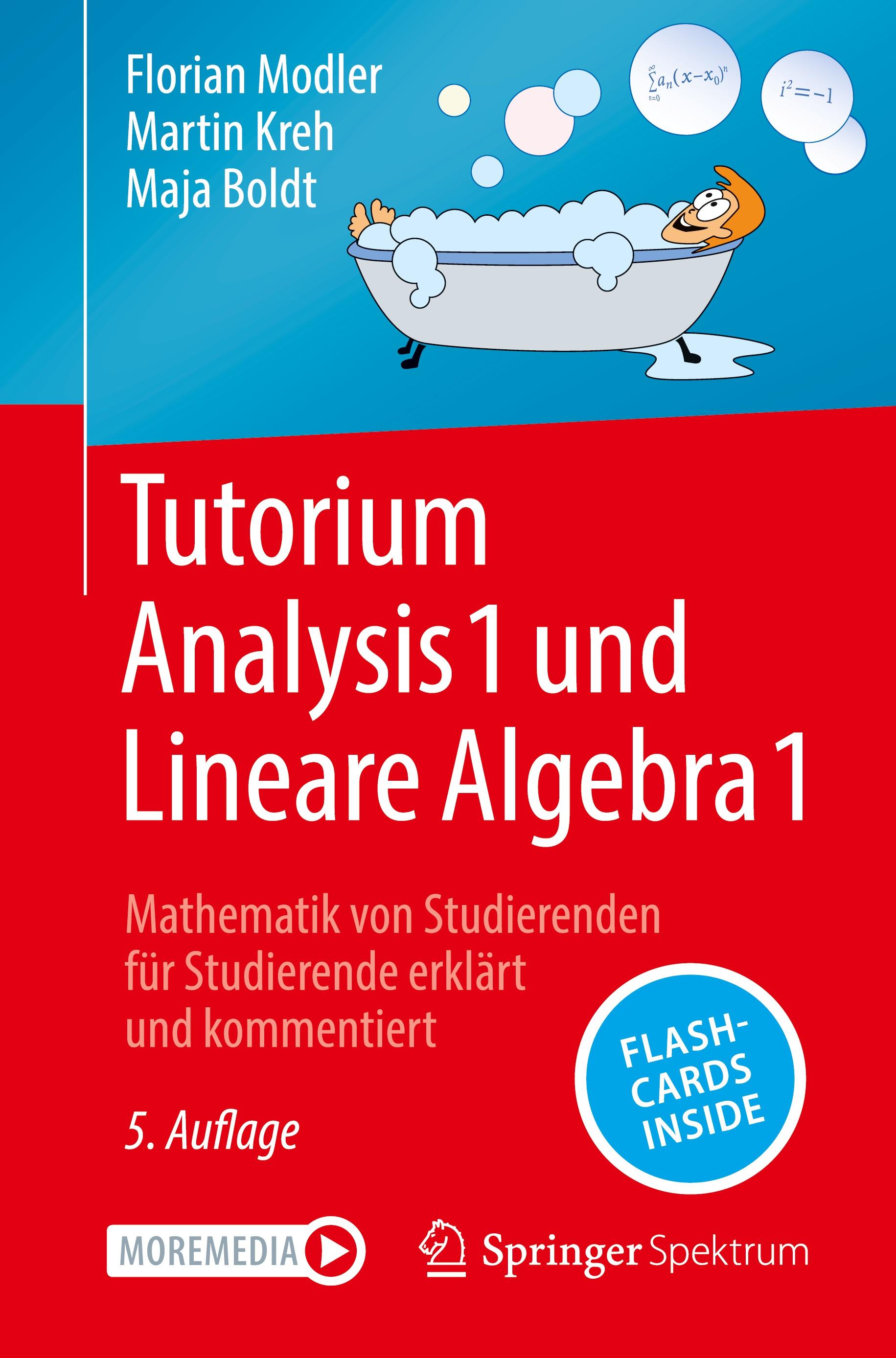 Vorderes Coverbild Tutorium Analysis 1 und Lineare Algebra 1